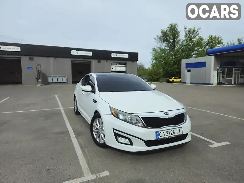 Седан Kia Optima 2014 2.4 л. Автомат обл. Черкасская, Черкассы - Фото 1/7