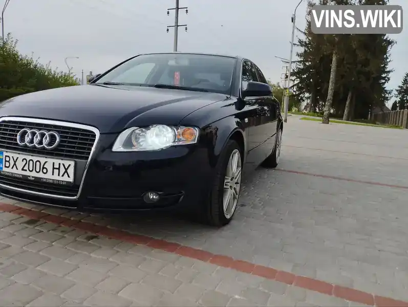 Седан Audi A4 2007 1.6 л. Ручна / Механіка обл. Хмельницька, Старокостянтинів - Фото 1/20