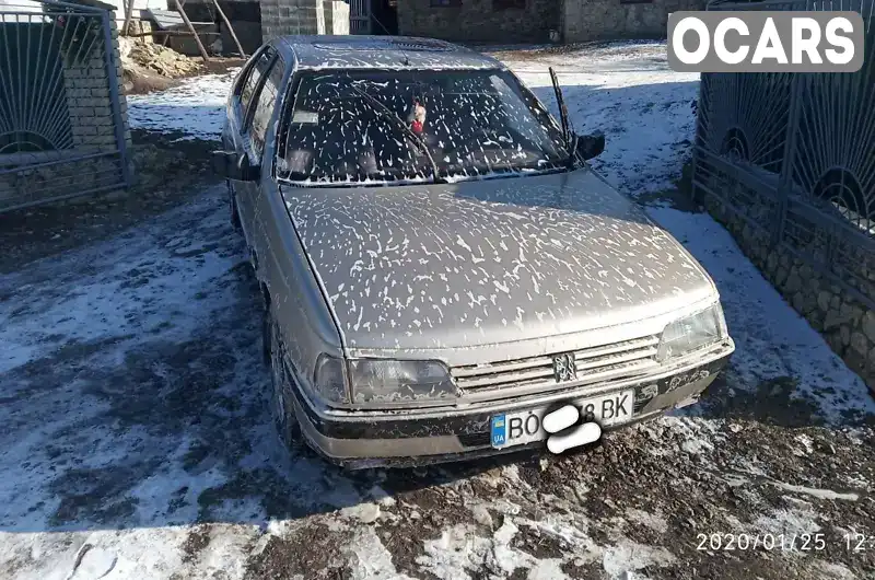 Седан Peugeot 405 1989 null_content л. Ручна / Механіка обл. Тернопільська, Тернопіль - Фото 1/4