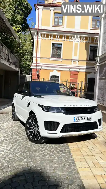 Позашляховик / Кросовер Land Rover Range Rover Sport 2019 3 л. Автомат обл. Київська, Київ - Фото 1/21