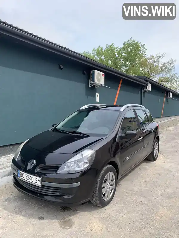 Універсал Renault Clio 2007 1.2 л. Ручна / Механіка обл. Тернопільська, Збараж - Фото 1/11