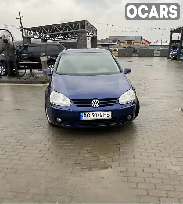 Хетчбек Volkswagen Golf 2006 1.9 л. Ручна / Механіка обл. Закарпатська, Тячів - Фото 1/21