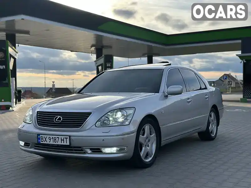 Седан Lexus LS 2005 4.29 л. Автомат обл. Хмельницкая, Хмельницкий - Фото 1/21