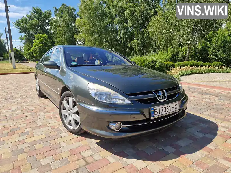 Седан Peugeot 607 2005 2.72 л. Автомат обл. Полтавська, Миргород - Фото 1/21