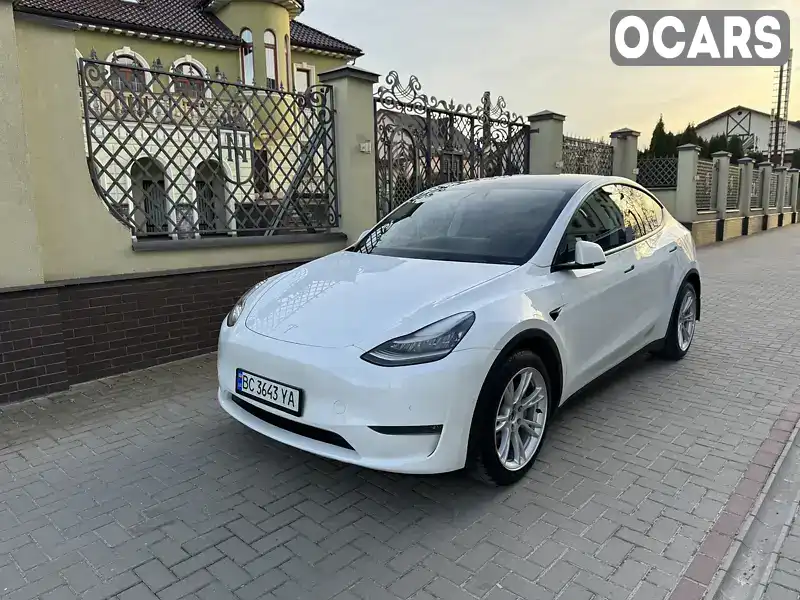 Позашляховик / Кросовер Tesla Model Y 2020 null_content л. Автомат обл. Львівська, Золочів - Фото 1/21