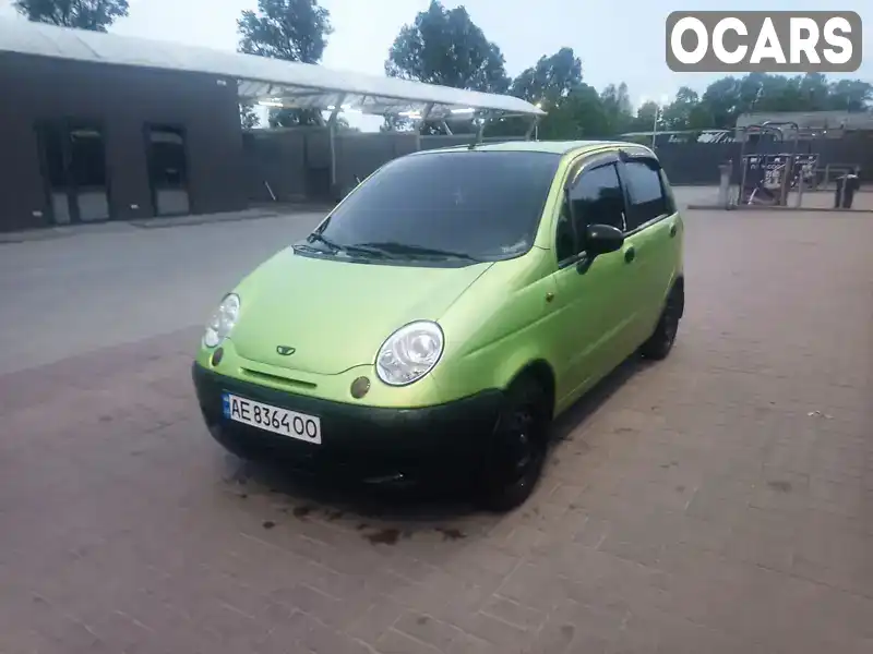 Хетчбек Daewoo Matiz 2008 0.8 л. Ручна / Механіка обл. Дніпропетровська, Дніпро (Дніпропетровськ) - Фото 1/10