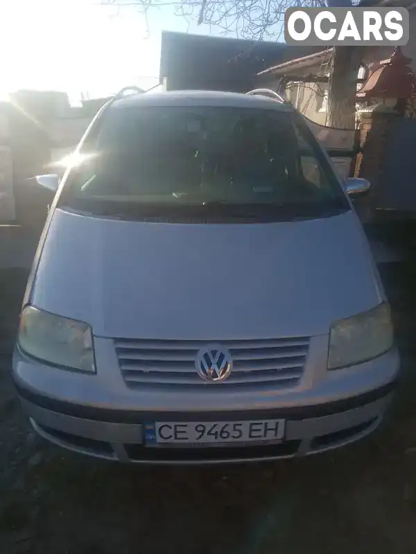 Минивэн Volkswagen Sharan 2000 1.9 л. Ручная / Механика обл. Черновицкая, Черновцы - Фото 1/11