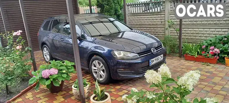 Універсал Volkswagen Golf 2014 1.6 л. Ручна / Механіка обл. Донецька, Слов'янськ - Фото 1/8