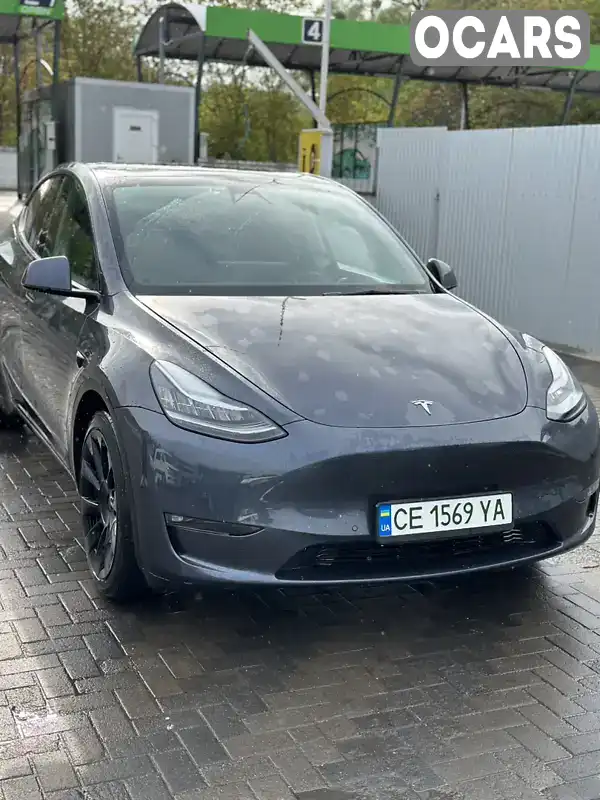 Позашляховик / Кросовер Tesla Model Y 2021 null_content л. Автомат обл. Чернівецька, Чернівці - Фото 1/21