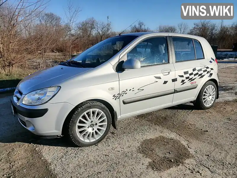 Хетчбек Hyundai Getz 2006 1.09 л. обл. Донецька, Добропілля - Фото 1/17