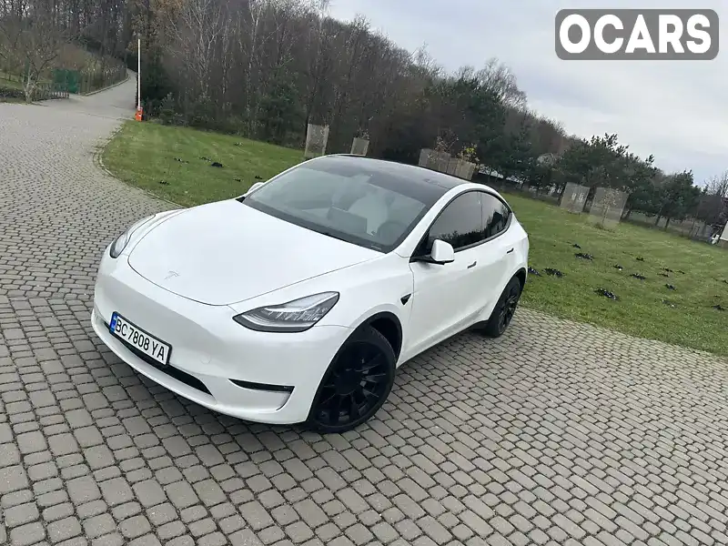 5YJYGDEE9MF243159 Tesla Model Y 2021 Позашляховик / Кросовер  Фото 2