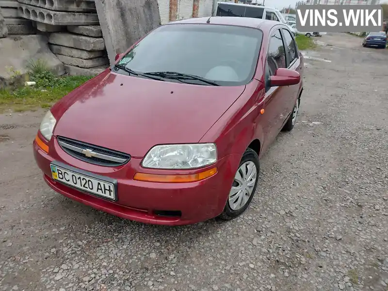 Седан Chevrolet Aveo 2005 1.5 л. Ручна / Механіка обл. Львівська, Львів - Фото 1/5