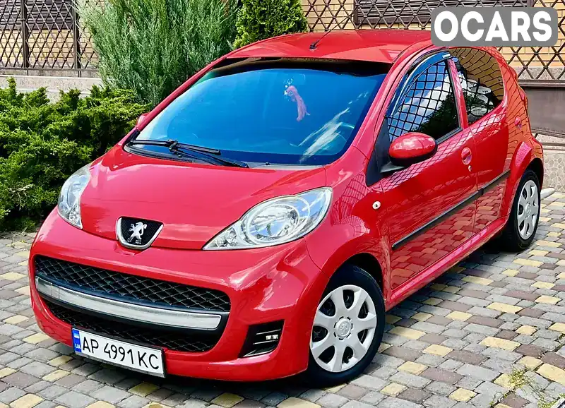 Хетчбек Peugeot 107 2010 1 л. Автомат обл. Запорізька, Запоріжжя - Фото 1/21