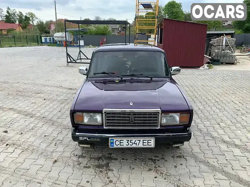 Седан ВАЗ / Lada 2107 1998 1.5 л. Ручна / Механіка обл. Чернівецька, Глибока - Фото 1/8