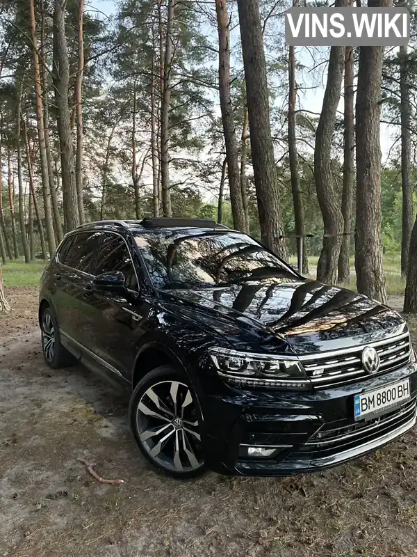 Позашляховик / Кросовер Volkswagen Tiguan 2019 1.98 л. Автомат обл. Сумська, Суми - Фото 1/21