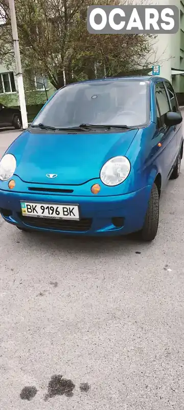 Хетчбек Daewoo Matiz 2013 0.8 л. Ручна / Механіка обл. Рівненська, Рівне - Фото 1/5