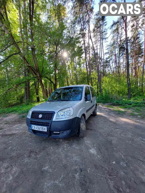 Мінівен Fiat Doblo 2012 1.37 л. Ручна / Механіка обл. Чернігівська, Чернігів - Фото 1/15