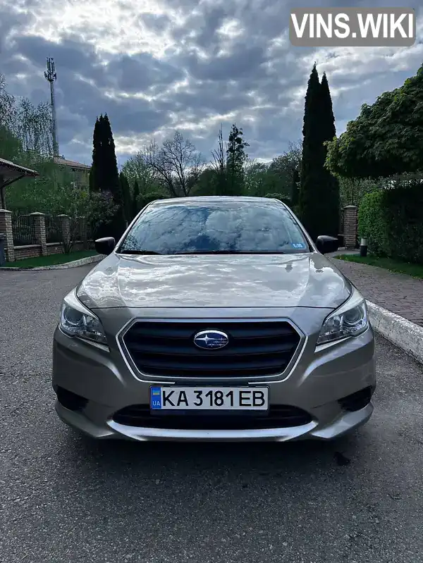 Седан Subaru Legacy 2016 2.5 л. Варіатор обл. Київська, Київ - Фото 1/21