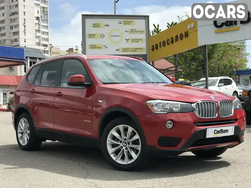 Позашляховик / Кросовер BMW X3 2016 2 л. Автомат обл. Одеська, Одеса - Фото 1/21