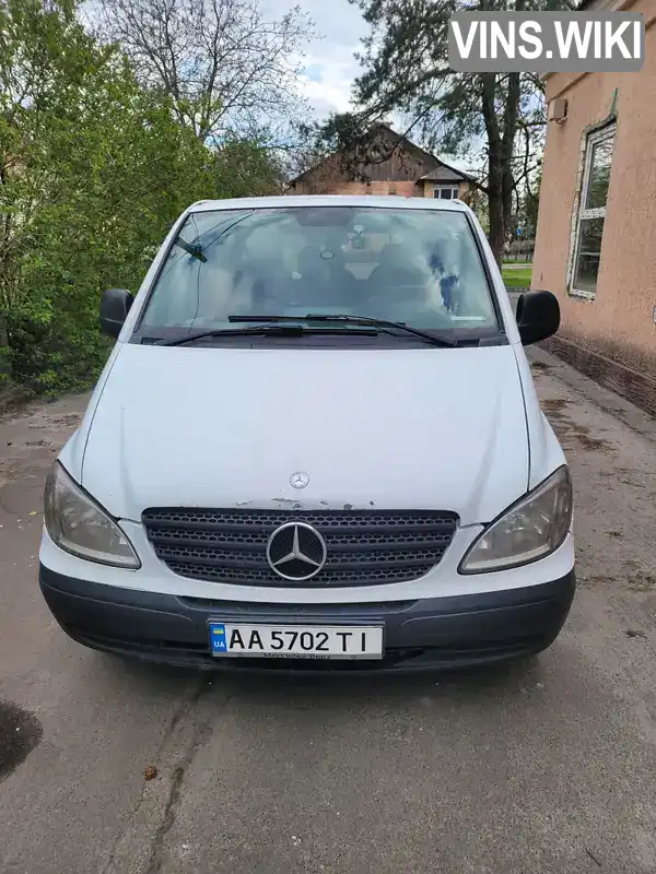 Мінівен Mercedes-Benz Vito 2008 2.15 л. Ручна / Механіка обл. Київська, Київ - Фото 1/19