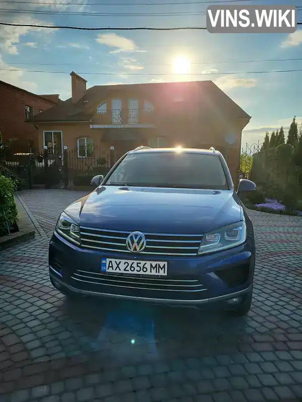 Позашляховик / Кросовер Volkswagen Touareg 2015 2.97 л. Автомат обл. Донецька, Слов'янськ - Фото 1/21