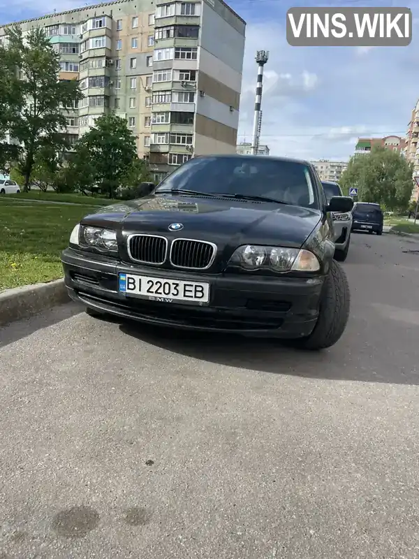 Седан BMW 3 Series 2001 2 л. Ручна / Механіка обл. Полтавська, Полтава - Фото 1/9