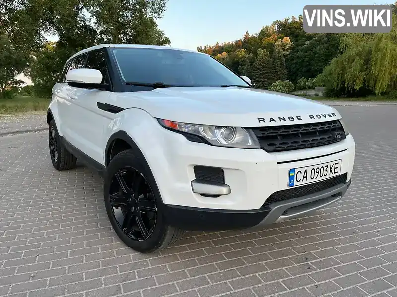 Позашляховик / Кросовер Land Rover Range Rover Evoque 2013 2 л. Автомат обл. Черкаська, Канів - Фото 1/21