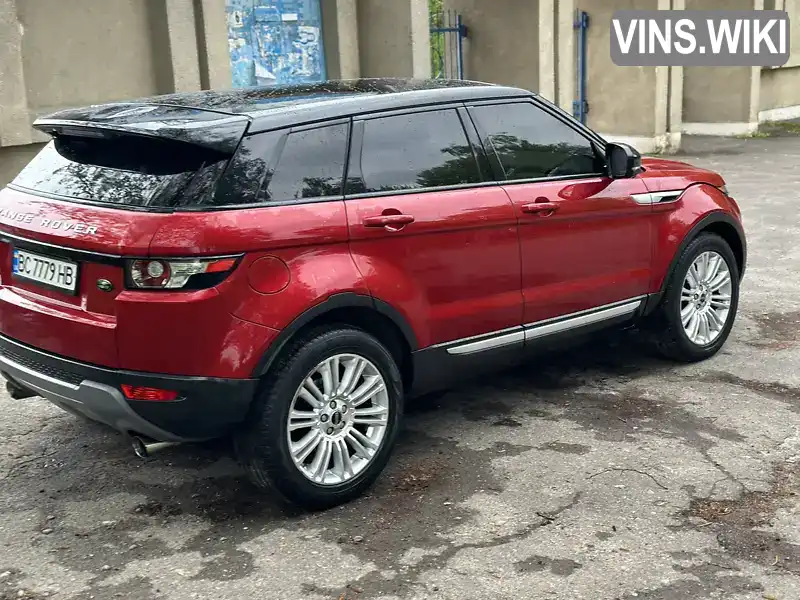 Позашляховик / Кросовер Land Rover Range Rover Evoque 2012 2 л. Автомат обл. Львівська, Золочів - Фото 1/11