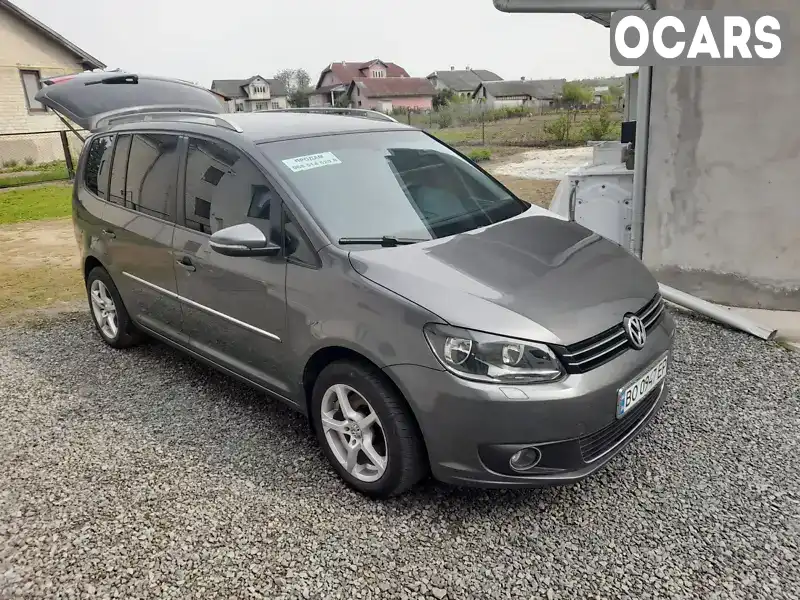 Мінівен Volkswagen Touran 2010 1.97 л. Ручна / Механіка обл. Тернопільська, Бучач - Фото 1/12