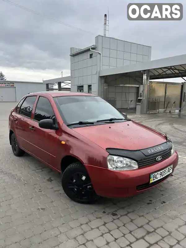 Седан ВАЗ / Lada 1118 Калина 2006 1.6 л. Ручна / Механіка обл. Львівська, Мостиська - Фото 1/6