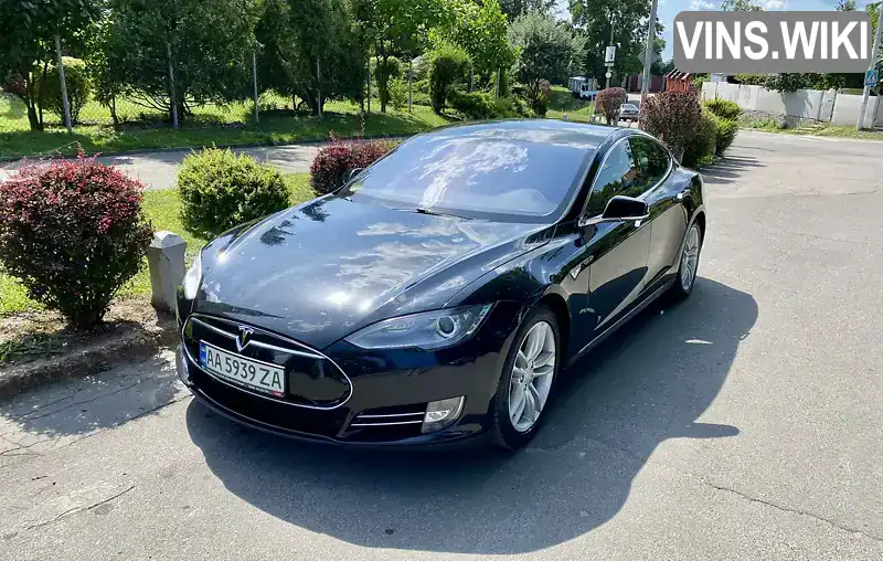 Ліфтбек Tesla Model S 2013 null_content л. Автомат обл. Київська, Вишневе - Фото 1/21