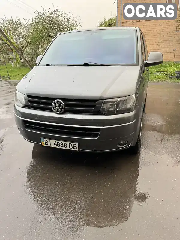 Мінівен Volkswagen Transporter 2010 1.97 л. обл. Полтавська, Оржиця - Фото 1/19