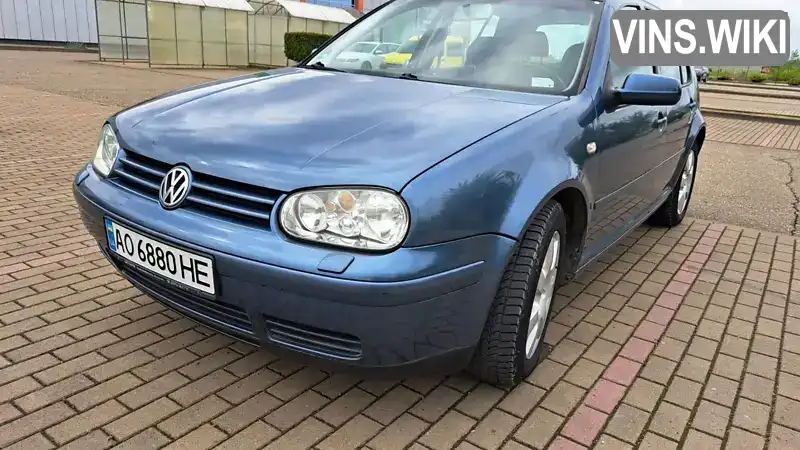 Хетчбек Volkswagen Golf 2003 1.39 л. Ручна / Механіка обл. Закарпатська, Виноградів - Фото 1/19