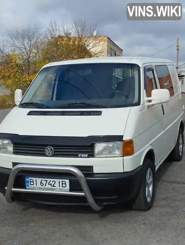 Мінівен Volkswagen Transporter 1998 2.46 л. Ручна / Механіка обл. Полтавська, Полтава - Фото 1/21