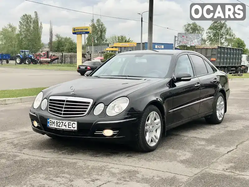 Седан Mercedes-Benz E-Class 2007 3 л. Автомат обл. Сумська, Суми - Фото 1/21