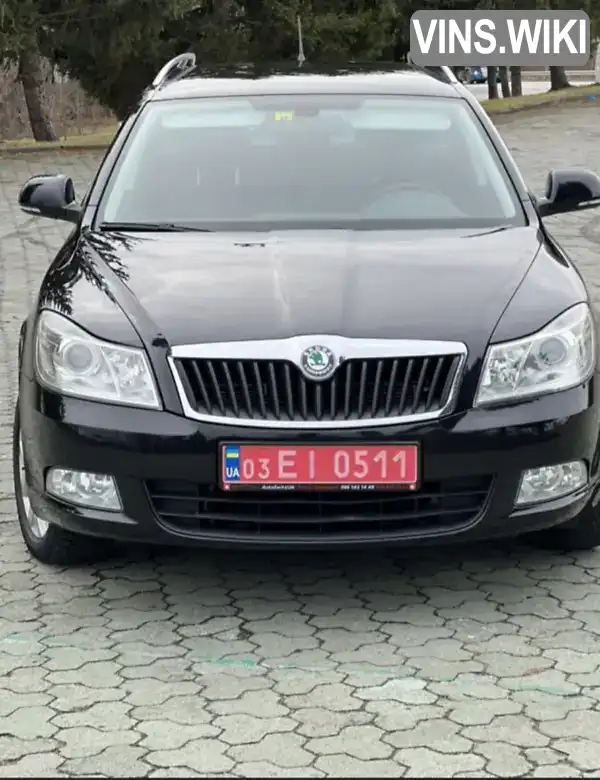 Універсал Skoda Octavia 2012 1.97 л. Ручна / Механіка обл. Тернопільська, Кременець - Фото 1/21