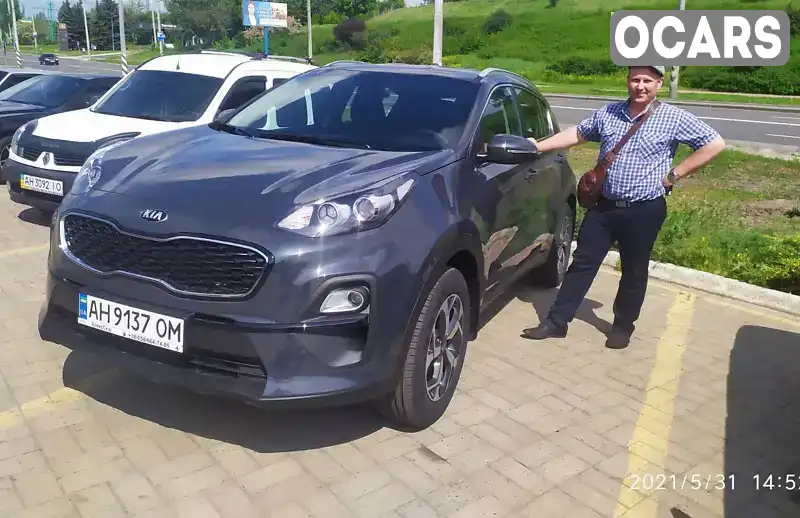 Позашляховик / Кросовер Kia Sportage 2021 1.59 л. Ручна / Механіка обл. Донецька, Мирноград (Димитров) - Фото 1/5