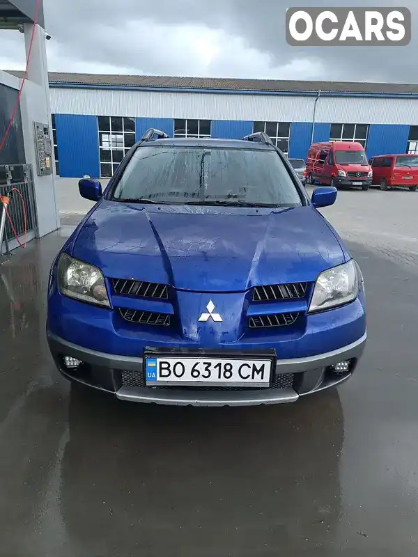 Позашляховик / Кросовер Mitsubishi Outlander 2005 2 л. Ручна / Механіка обл. Тернопільська, Бучач - Фото 1/20