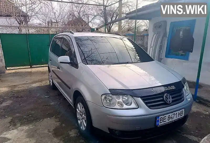 Мінівен Volkswagen Touran 2003 1.6 л. Ручна / Механіка обл. Миколаївська, Єланець - Фото 1/9