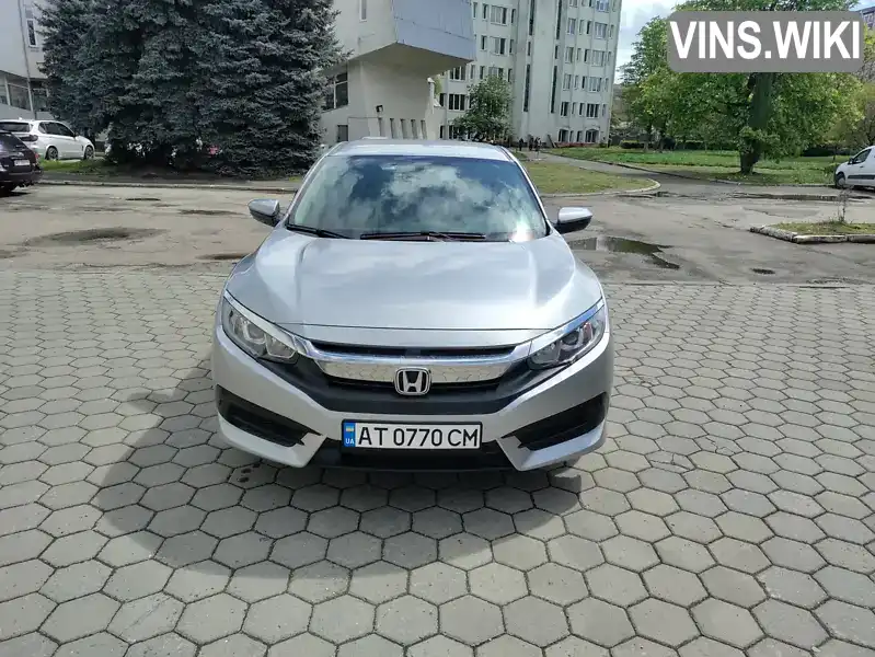 Седан Honda Civic 2017 2 л. Варіатор обл. Івано-Франківська, Тлумач - Фото 1/11