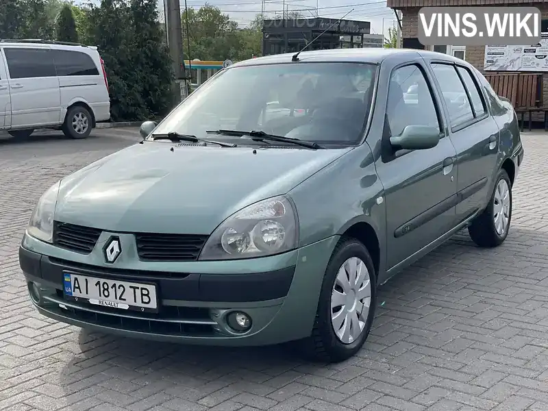 Седан Renault Clio Symbol 2006 1.39 л. Ручна / Механіка обл. Чернівецька, Чернівці - Фото 1/18