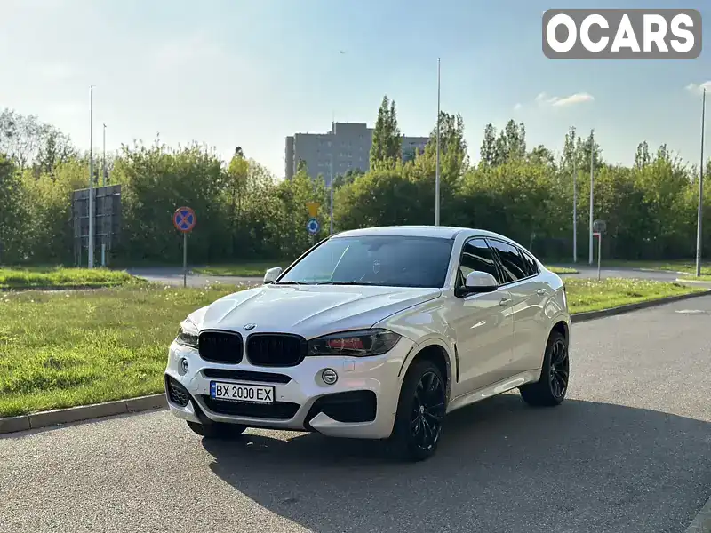 Позашляховик / Кросовер BMW X6 2015 2.98 л. Автомат обл. Хмельницька, Хмельницький - Фото 1/13