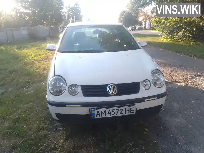 Хетчбек Volkswagen Polo 2003 1.39 л. Ручна / Механіка обл. Житомирська, Чуднів - Фото 1/17