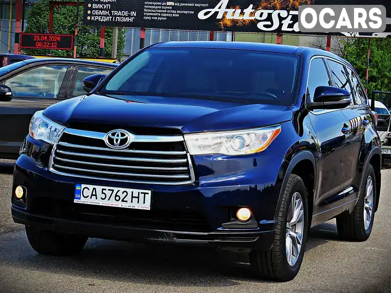 Позашляховик / Кросовер Toyota Highlander 2014 3.55 л. Автомат обл. Черкаська, Черкаси - Фото 1/21