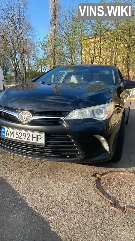 Седан Toyota Camry 2015 2.49 л. Автомат обл. Вінницька, Вінниця - Фото 1/9