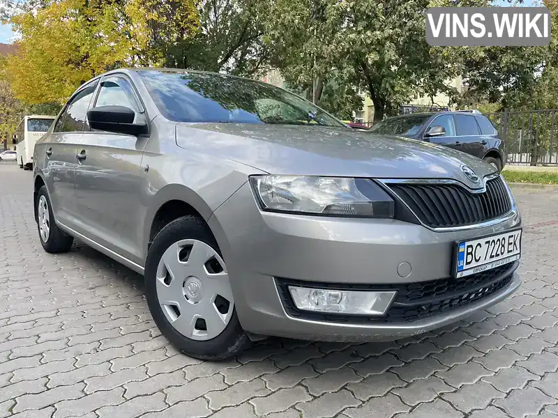 Ліфтбек Skoda Rapid 2013 1.2 л. Ручна / Механіка обл. Львівська, Львів - Фото 1/7