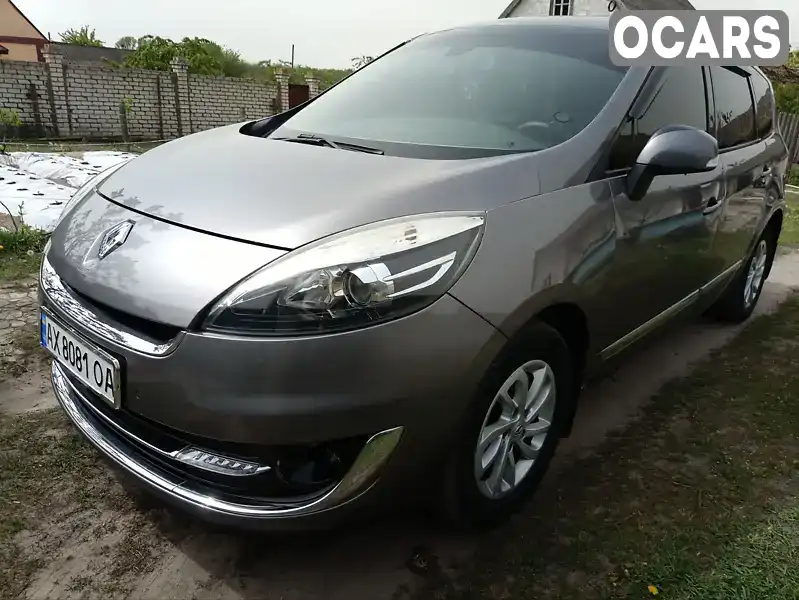 Мінівен Renault Scenic 2012 1.6 л. Ручна / Механіка обл. Харківська, Красноград - Фото 1/15