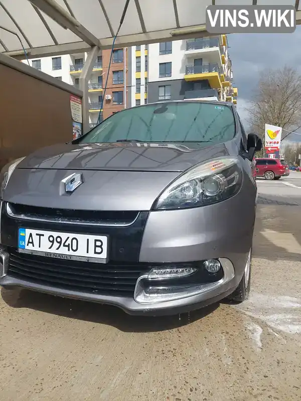 Минивэн Renault Scenic 2012 1.5 л. Ручная / Механика обл. Ивано-Франковская, Ивано-Франковск - Фото 1/21