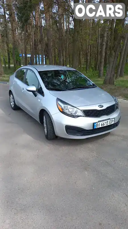 Седан Kia Rio 2013 1.6 л. Автомат обл. Полтавська, Полтава - Фото 1/21