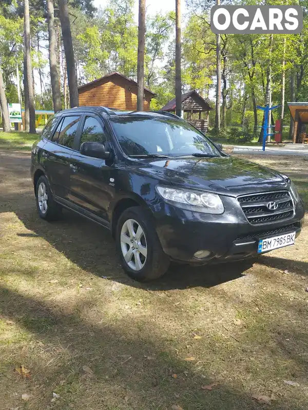 Позашляховик / Кросовер Hyundai Santa FE 2006 2.19 л. Автомат обл. Сумська, Глухів - Фото 1/10